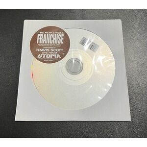 TRAVIS SCOTT FRANCHISE PROMO CD SINGLE EXTREMELY LIMITED NEW IN PACKAGING